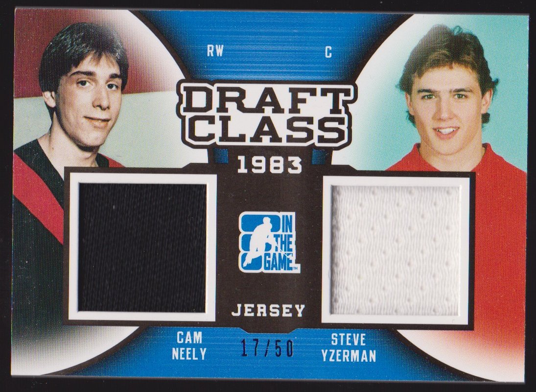2014-15 ITG Draft Prospects Draft Class Blue #DC21 Yzerman/Neely (image for) 2014-15 ITG Draft Prospects Draft Class Blue #DC21 Yzerman/Neely